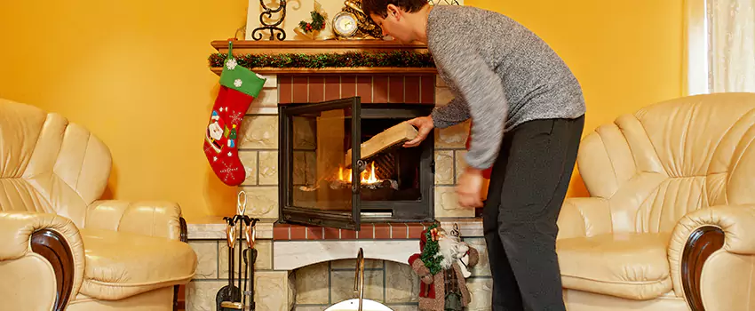 Gas to Wood-Burning Fireplace Conversion Services in Alton, Illinois