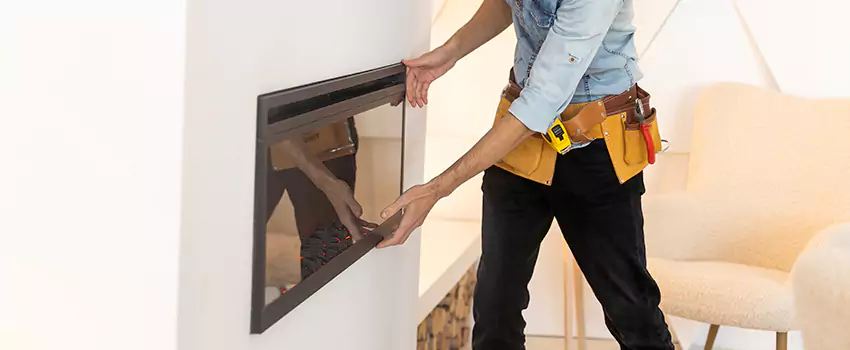 Metal Fireplace Installation in Alton, Illinois