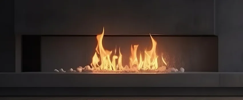 B-Vent Gas Fireplace Installation in Alton, IL