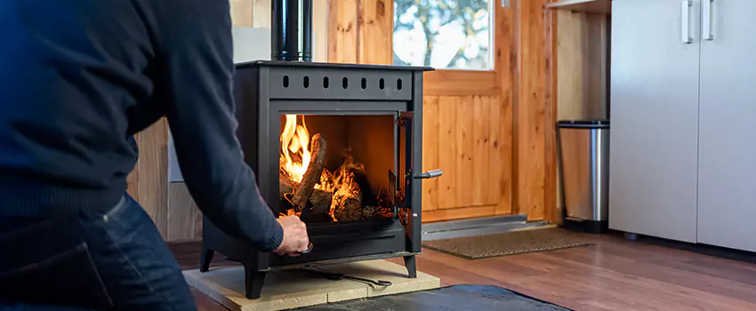 Open Hearth Wood Fireplace Installation in Alton, IL