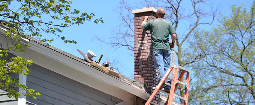 Vinyl and PVC Chimney Flashing Installation in Alton, IL