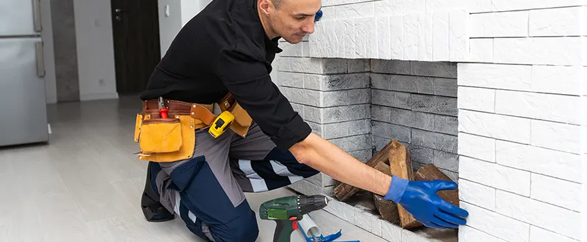 Fireplace Damaged Damper Frame Repair Services in Alton, Illinois